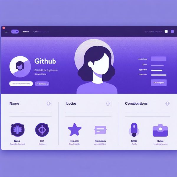 Custom Github profile